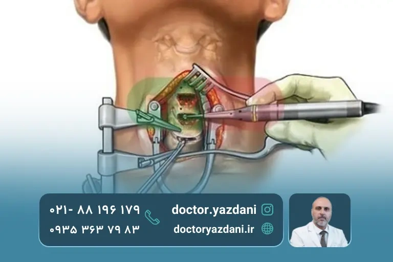 عکس از فتق یا پارگی دیسک گردن
